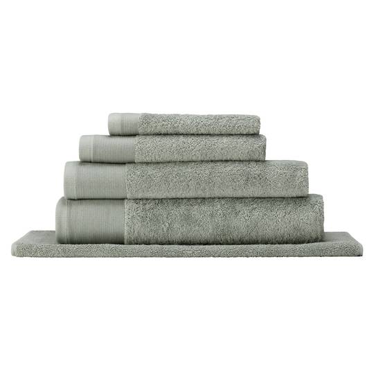 Seneca - Vida Pure Organic Cotton Towels - Face Cloths, Hand Towels, Bath Mats, Bath Towels, Bath Sheets - Seafoam